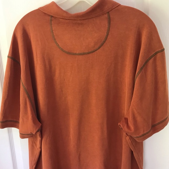 Tommy Bahama, Orange, Polo, XX-Large - Picture 3 of 4